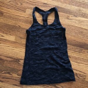 Lululemon Black Camo Tank